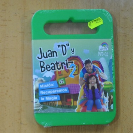 JUAN D Y BEATRIZ 2 MISION RECUPEREMOS LA MAGIA - CD + DVD