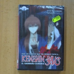 KENSHIN EL GUERRERO SAMURAI EPISODIOS 1 Y 2 - DVD