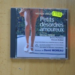 DAVID MOREAU - PETITS DESORDRES AMOUREUX - CD