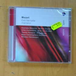VARIOS - MOZART COSI FAN TUTTE - CD