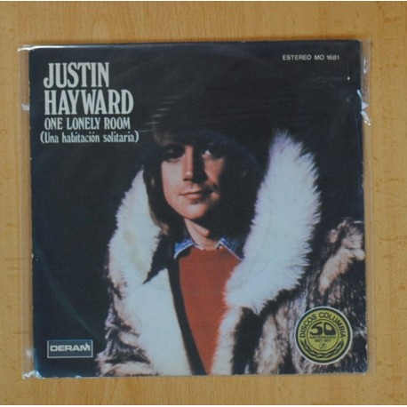 JUSTIN HAYWARD - ONE LONELY ROOM / SONGWRITER - SINGLE