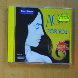 AGO - FOR YOU - CD