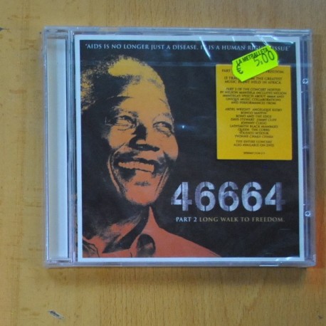 VARIOS - 46664 PART 2 LONG WALK TO FREEDOM - CD