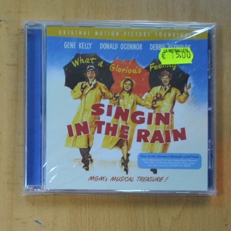 GENE KELLY / DONALD O CONNOR / DEBBIE REYNOLDS - SINGIN IN THE RAIN - CD