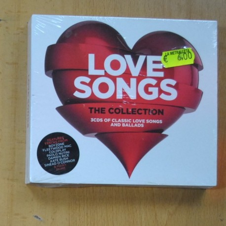 VARIOS - LOVE SONGS THE COLLECTION - 3 CD