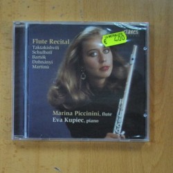 MARINA PICCININI / EVA KUPIEC - FLUTE RECITAL - CD