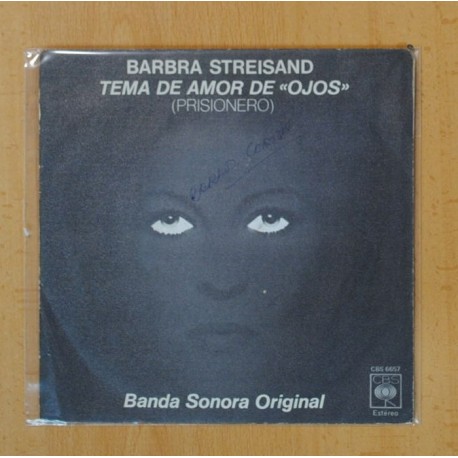 BARBRA STREISED -TEMA DE AMOR DE OJOS (PRISIONERO) / LAURA & NEVILLE - BSO - SINGLE