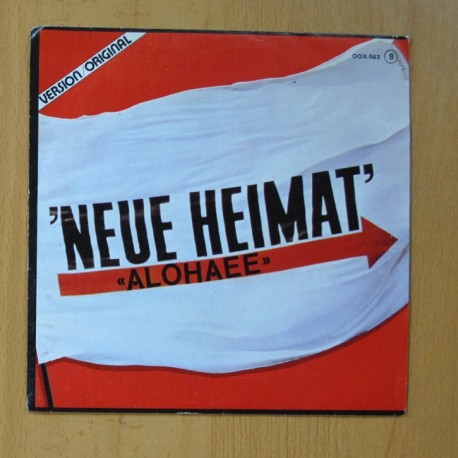 ´ NEUE HEIMAT´ - ALOAHEE / GUYS IN TRENCHCOAST - SINGLE