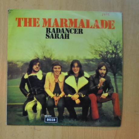 THE MARMALADE - RADANCER / SARAH - SINGLE