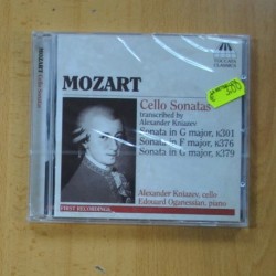 ALEXANDER KNIAZEV / EDOUARD OGANESSIAN - MOZART CELLO SONATAS - CD