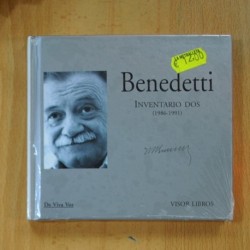 MARIO BENEDETTI - INVENTARIO DOS 1986/1991 - CD