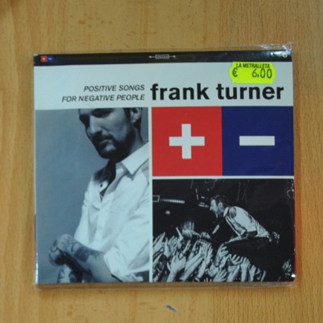 FRANK TURNER - POSITIVE SONGS FOR NEGATIVE PEOPLE - CD