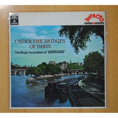 ADRIANO - UNDER THE BRIDGES OF PARIS - LP