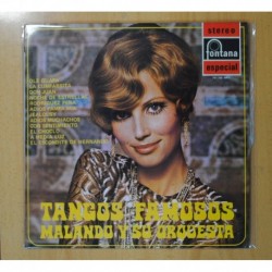 MALANDO Y SU ORQUESTA TANGOS FAMOSOS - LP