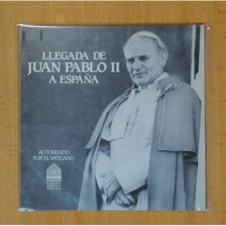 LLEGADA DE JUAN PABLO II A ESPAÑA - SINGLE
