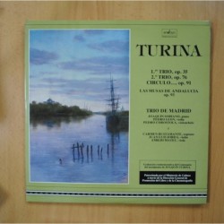 TURINA - 1 TRIO OP 35 / 2 TRIO OP 76 / CIRCULO OP 91 - GATEFOLD - 2 LP