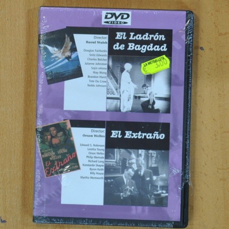 EL LADRON DE BAGDAD / EL EXTRAÑO - DVD