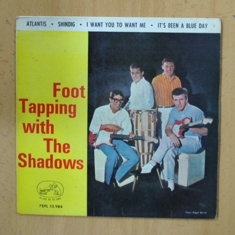 THE SHADOWS - FOOT TAPPING - ATLANTIS + 3 - EP