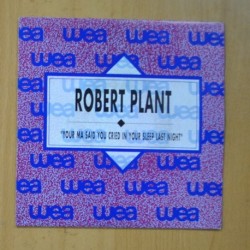 ROBERT PLANT - YOUR MA SAID YOU CRIED IN YOUR SLEEP LAST NIGHT - SINGLE