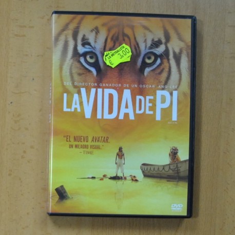 LA VIDA DE PI - DVD