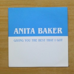 ANITA BAKER - GIVING YOU THE BEST THAT I GOT - SINGLE