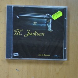 M JACKSON - LIVE IN BUCAREST - CD