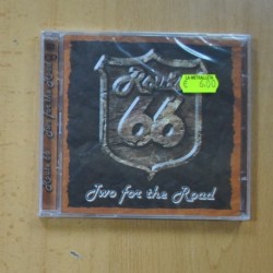 VARIOS - ROUTE 66 TWO FOR THE ROAD - 2 CD