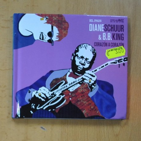 DIANE SCHUUR & B B KING - CORAZON A CORAZON - CD