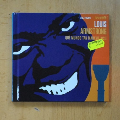 LOUIS ARMSTONG - QUE MUNDO TAN MARAVILLOSO - CD