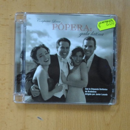 COMPAÑIA LIRICA POPERA - GALA LATINA - CD + DVD