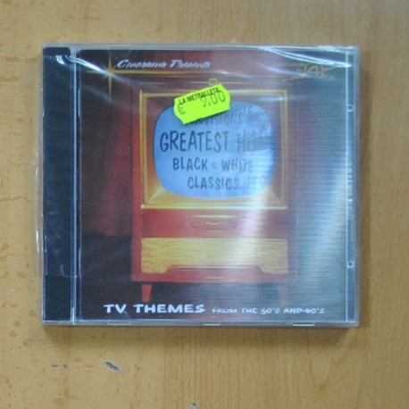 VARIOUS - TELEVISION'S GREATEST VOLUME 4: HITS BLACK & WHITE CLASSICS - CD