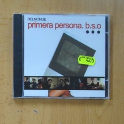 BELMONDE - PRIMERA PERSONA B.S.O- CD