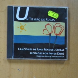 JOAN MANUEL SERRAT / JAVIER DOTU - UN TIEMPO DE ROSAS - CD