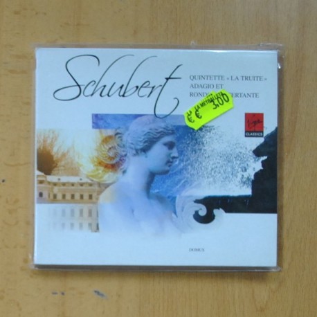 SCHUBERT - QUINTETTE LA TRUITE - CD