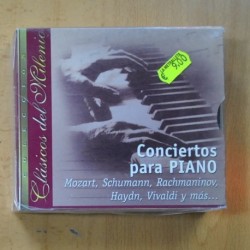 VARIOS - CONCIERTOS PARA PIANO - CD
