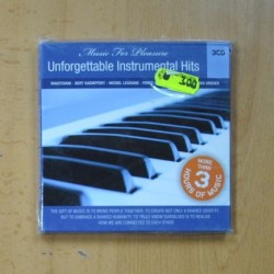 VARIOS - UNFORGETTABLE INSTRUMENTAL HITS - 3 CD