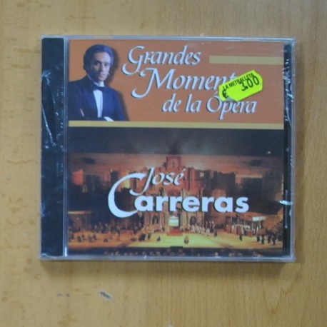 JOSE CARRERAS - GRANDES MOMENTOS DE LA OPERA - CD