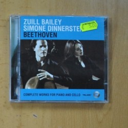 ZUILL BAILEY / SIMONE DINNERSTEIN - BEETHOVEN COMPLETE WORKS FOR PIANO AND CELLO - CD