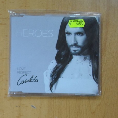 CONCHITA - HEROES - CD SINGLE