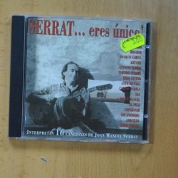 VARIOS - SERRAT ERES UNICO - CD