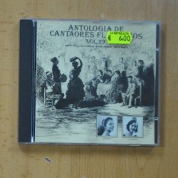 VARIOS - ANTOLOGIA DE CANTAORES FLAMENCOS VOL 29 - CD