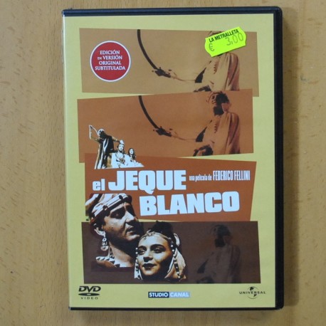 EL JEQUE BLANCO - DVD