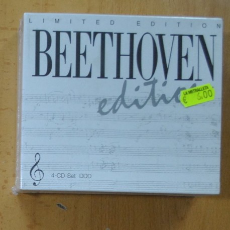 BEETHOVEN - LIMITED EDITION - 4 CD