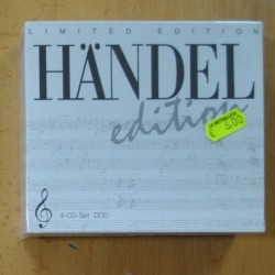 HANDEL - LIMITED EDITION - 4 CD