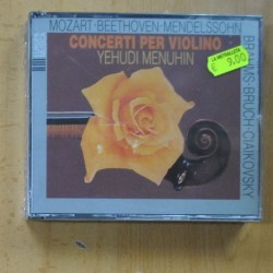 YEHUDI MENUHIN - CONCERTI PER VIOLINO - CD