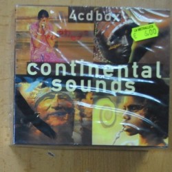 VARIOS - CONTINENTAL SOUNDS - 4 CD
