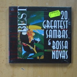 VARIOS - 20 GREATEST SAMBAS & BOSSA NOVAS - CD