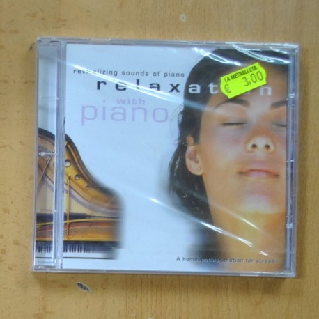 VARIOS - RELAXATION WITH PIANO - CD
