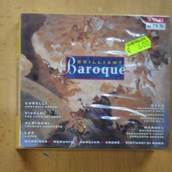 VARIOS - BRILLIANT BAROQUE - 3 CD