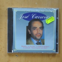 JOSE CARRERAS - THE GREAT JOSE CARRERAS - CD